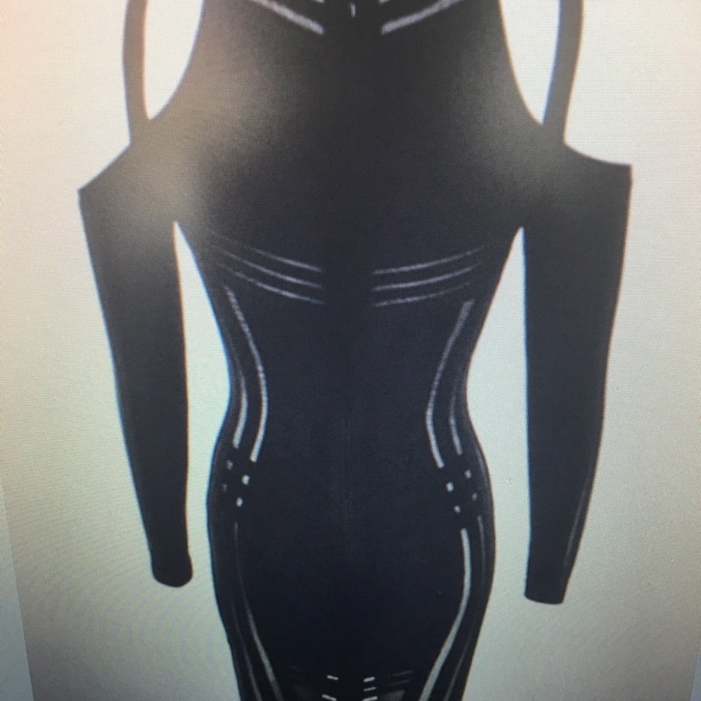 Bandage Dress. dress color being sold is the red